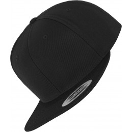 Flexfit Classic Snapback Kappe in black