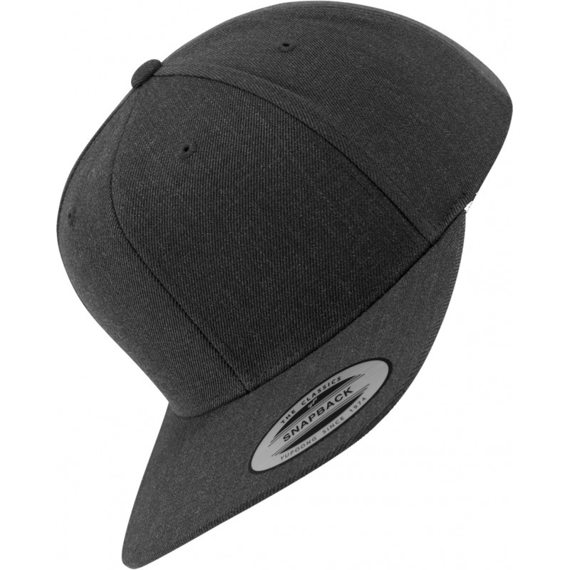 Flexfit Classic Snapback Kappe in heather