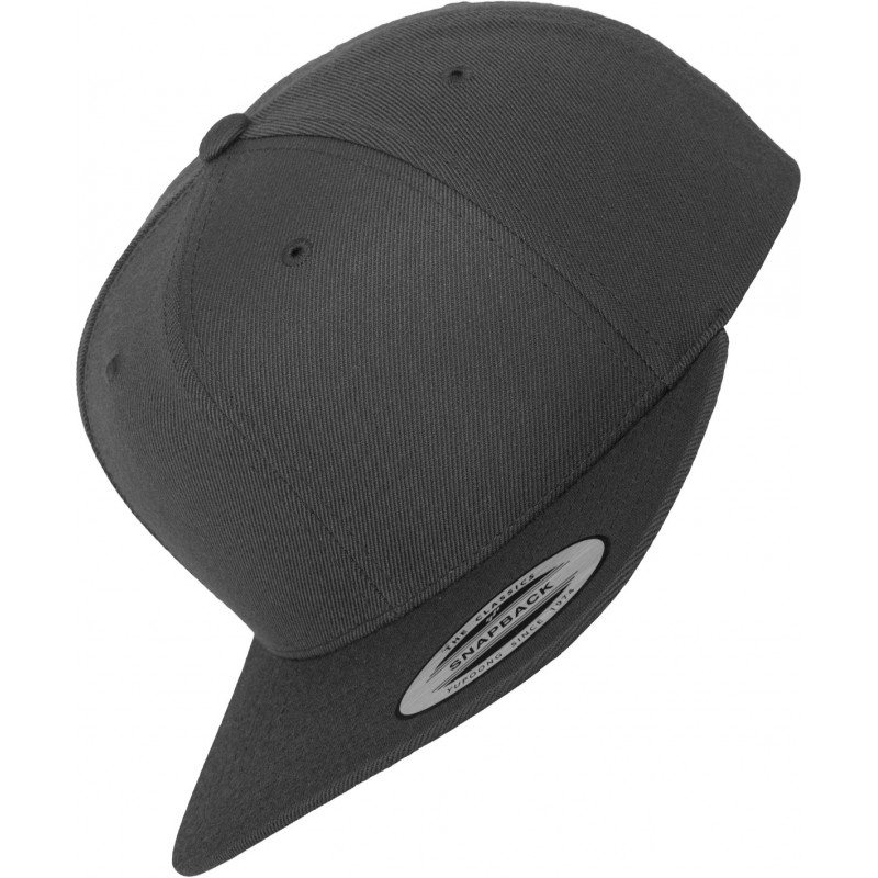 Flexfit Classic Snapback Kappe in heather