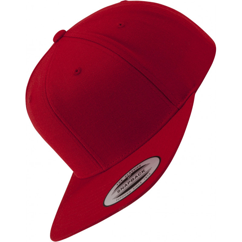 Flexfit Classic Snapback Kappe in darknavy/darknavy