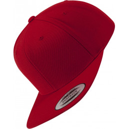 Flexfit Classic Snapback Kappe in red/red