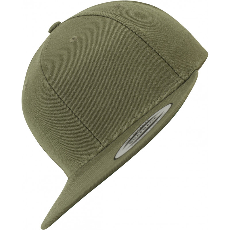 Flexfit Classic Snapback Kappe in maroon/maroon