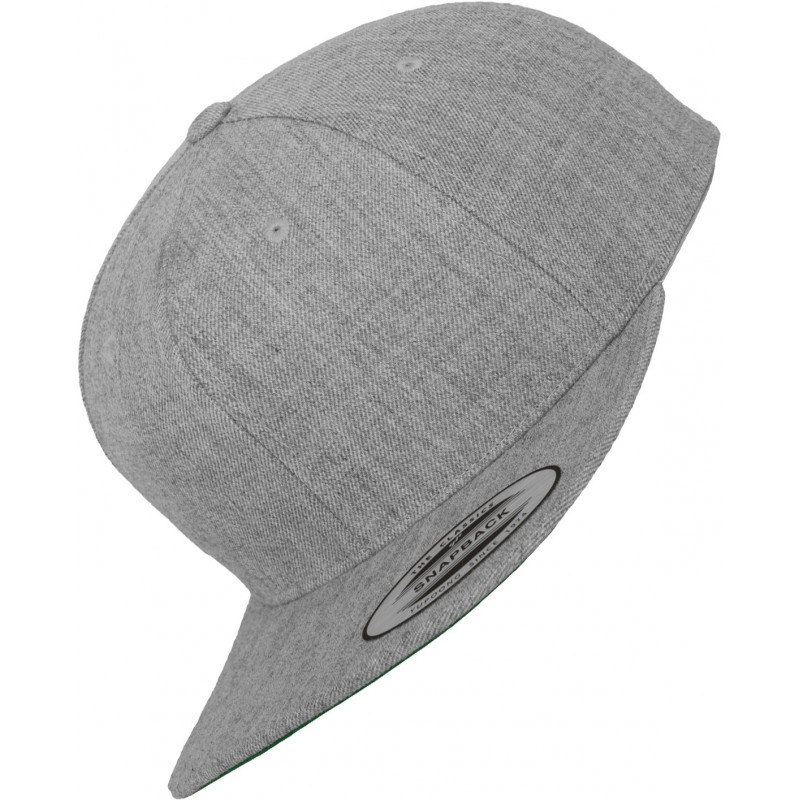 Flexfit Classic Snapback Kappe in silver