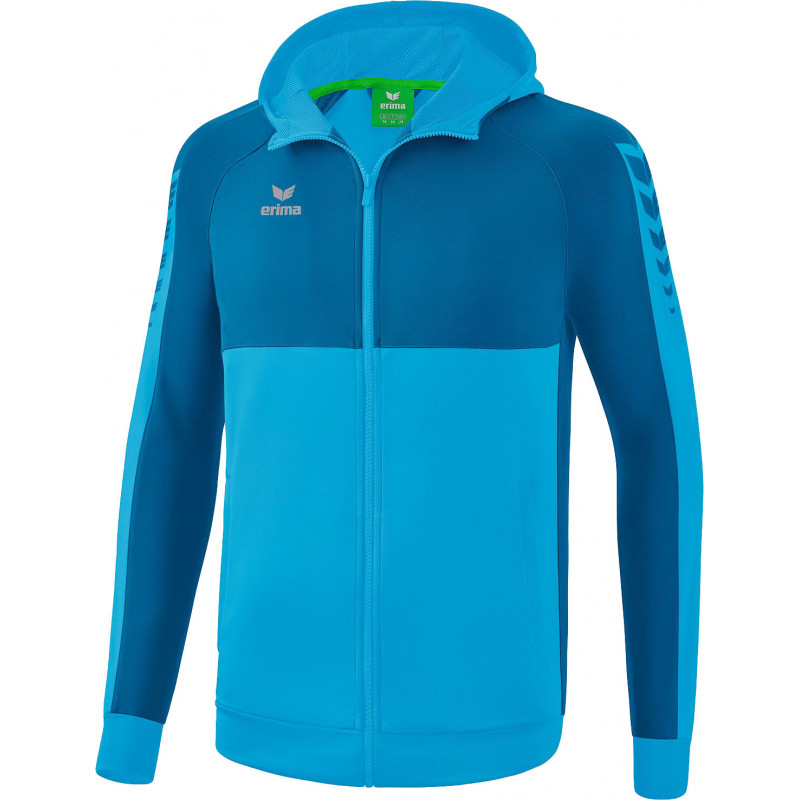 Erima Six Wings Junior Trainingsjacke mit Kapuze