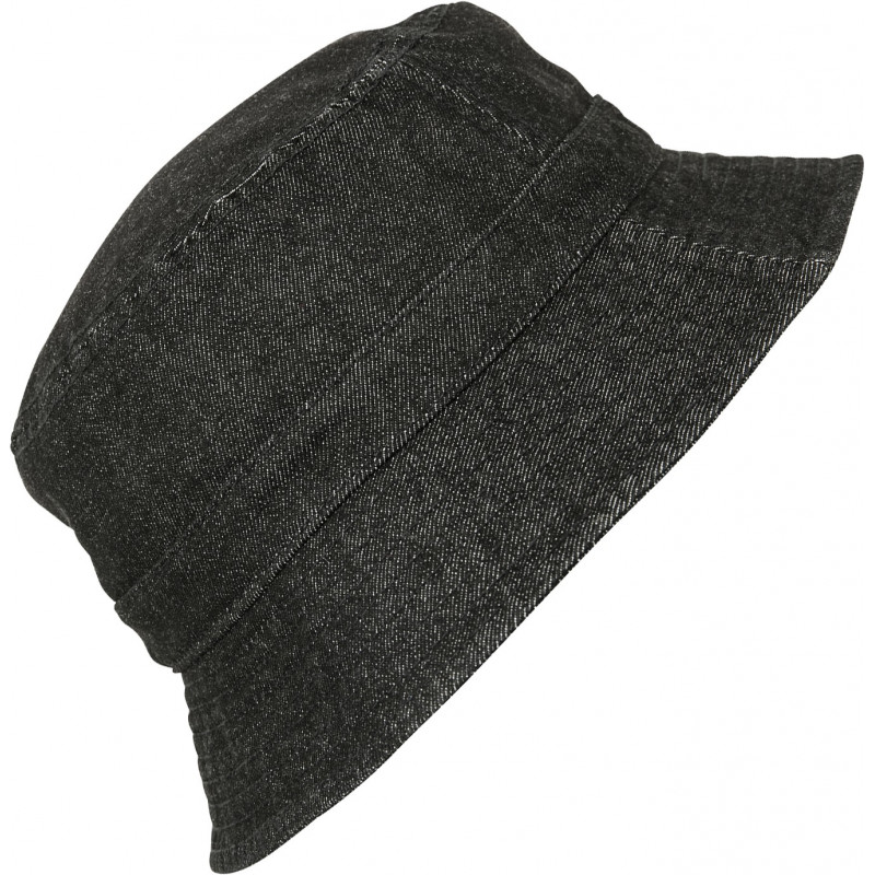 Flexfit Denim Bucket Hat Kappe black/grey