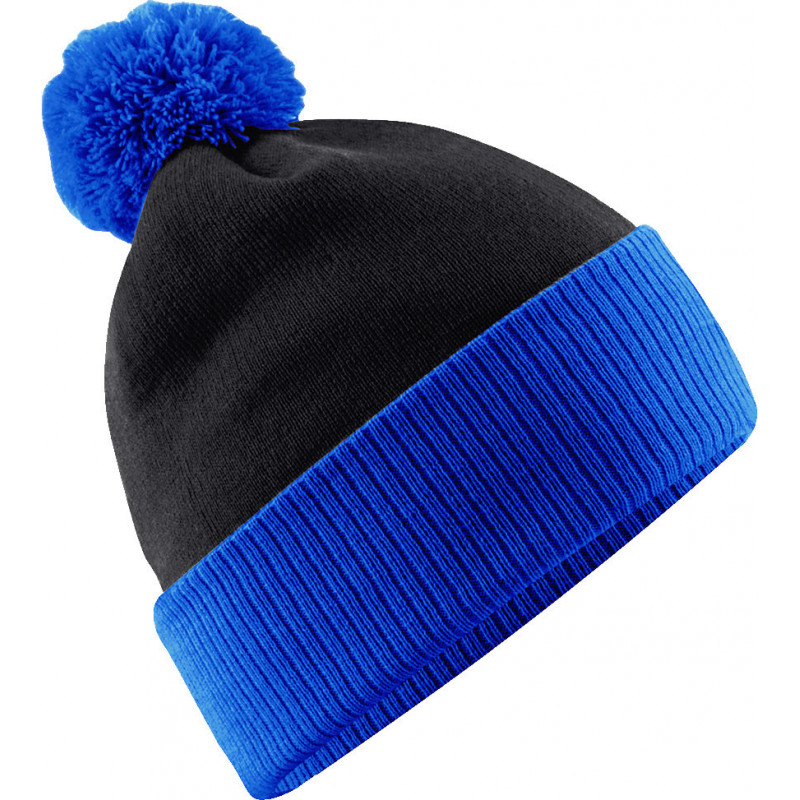 Beechfield Snowstar Two-Tone Beanie Mütze Kopfbedeckung