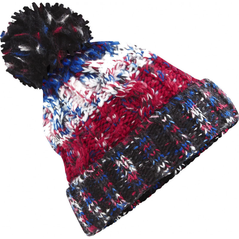 Beechfield Corkscrew Pom Pom Beanie Mütze Kopfbedeckung