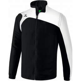 Erima Club 1900 2.0 Jacke mit abnehmbaren Ärmeln in schwarz/weiß
