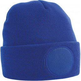 Beechfield Circular Patch Beanie Wintermütze Kopfbedeckung