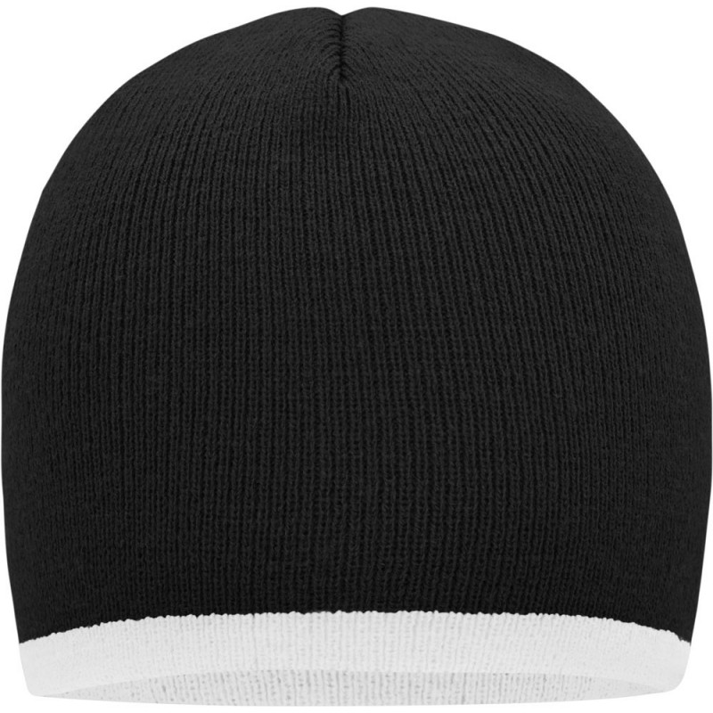 Myrtle Beach Beanie With Contrasting Border Strickmütze Wintermütze Kopfbedeckung
