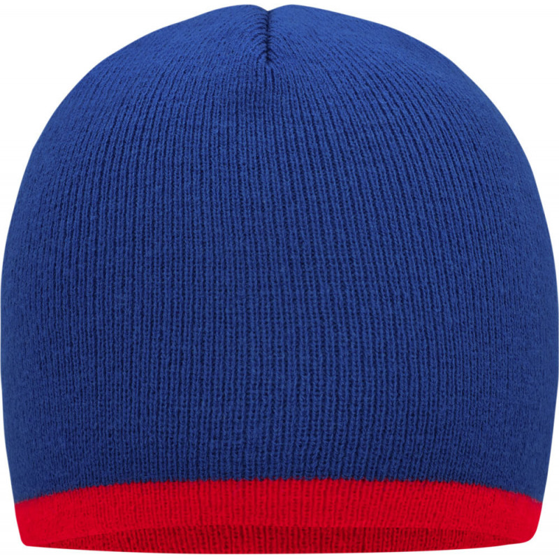 Myrtle Beach Beanie With Contrasting Border Strickmütze Wintermütze Kopfbedeckung