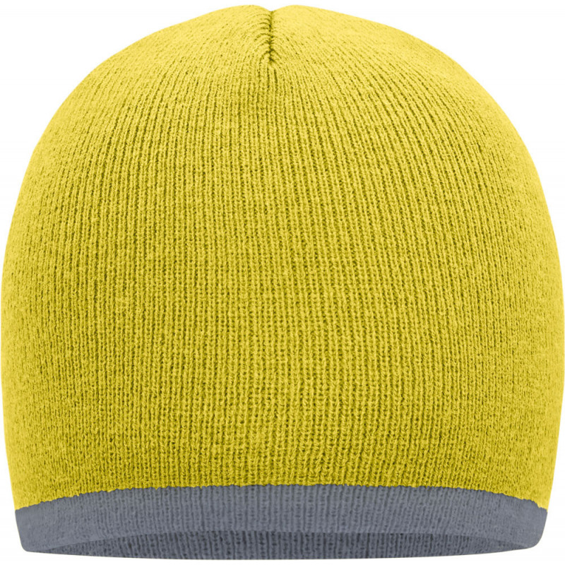 Myrtle Beach Beanie With Contrasting Border Strickmütze Wintermütze Kopfbedeckung