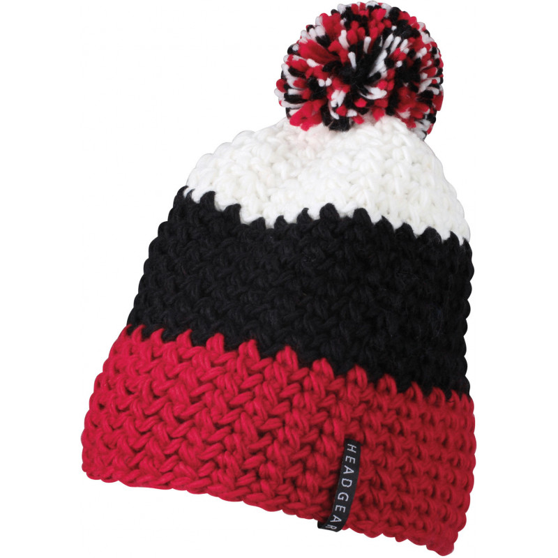 Myrtle Beach Crocheted Cap With Pompon Beanie Strickmütze Wintermütze Kopfbedeckung