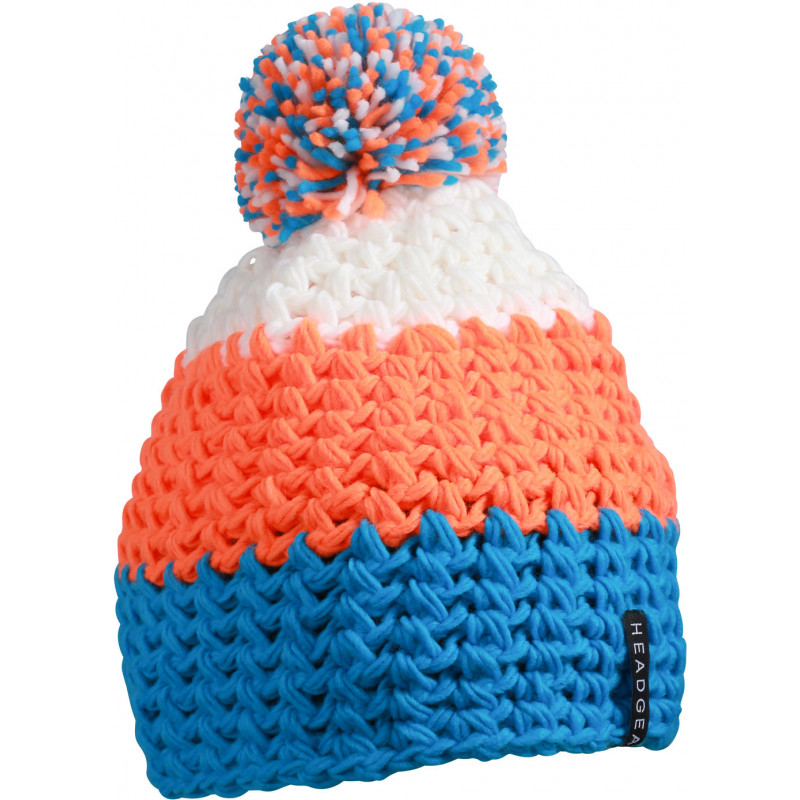 Myrtle Beach Crocheted Cap With Pompon Beanie Strickmütze Wintermütze Kopfbedeckung