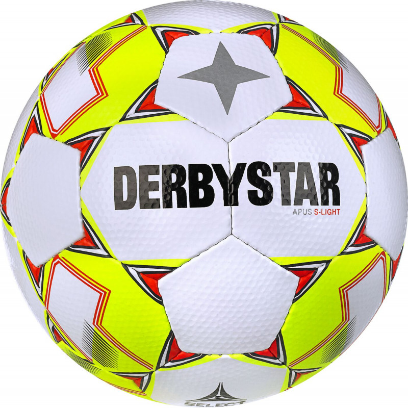 Derbystar Apus S-LIGHT Jugend-Trainingsball. Handgenäht.