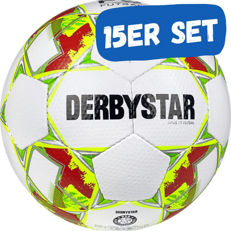 Derbystar APUS TT FUTSAL Fussball 15er Set