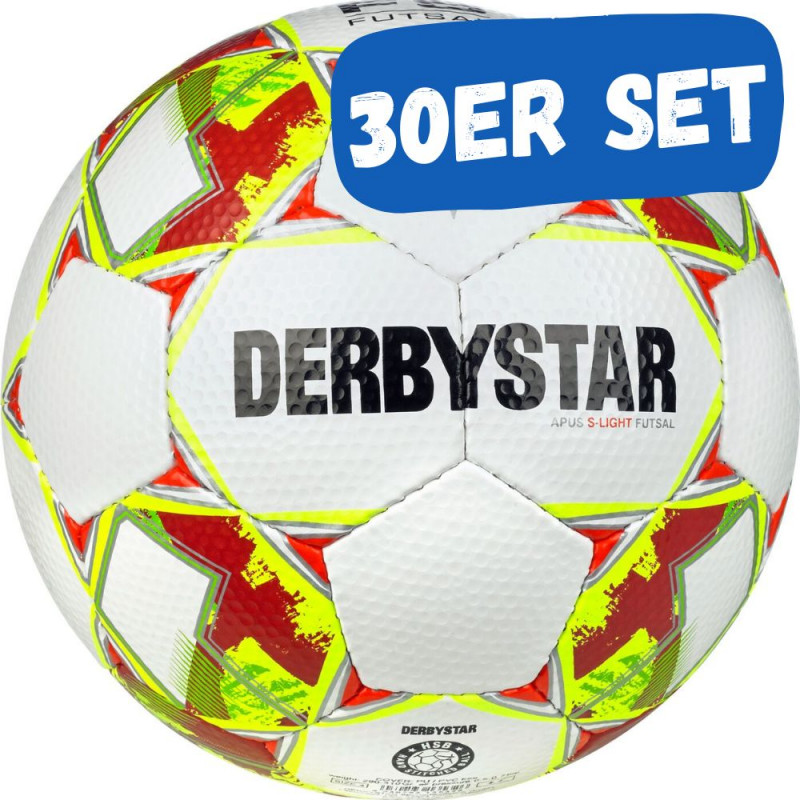 Derbystar APUS S-LIGHT FUTSAL Fussball 30er Set