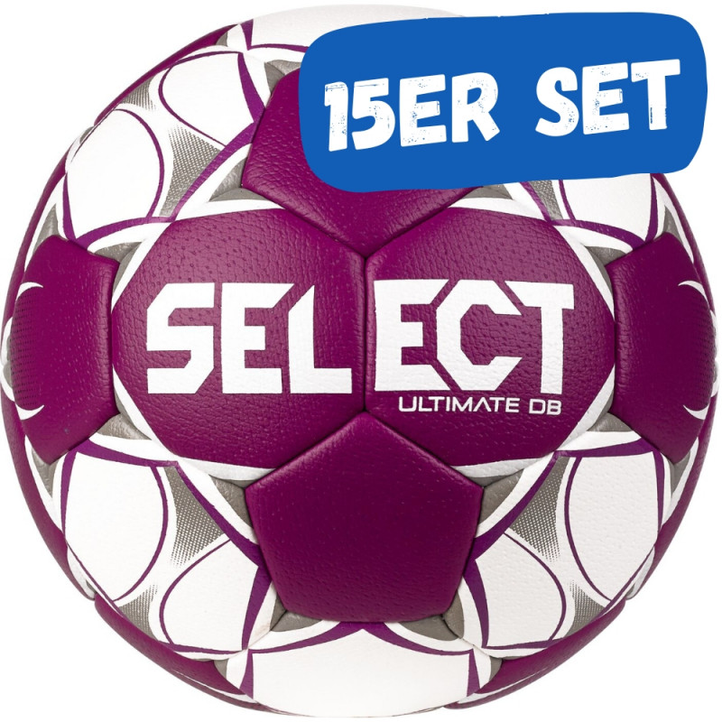 Select ULTIMATE HBF Top-Wettspielhandball. 15er-Set