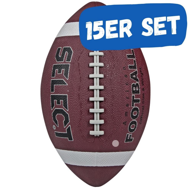 Select American Football 15er-Set