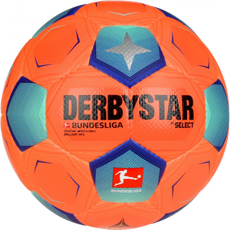 Derbystar BUNDESLIGA BRILLANT APS High Visible Spielball 1. Bundesliga 2023/24