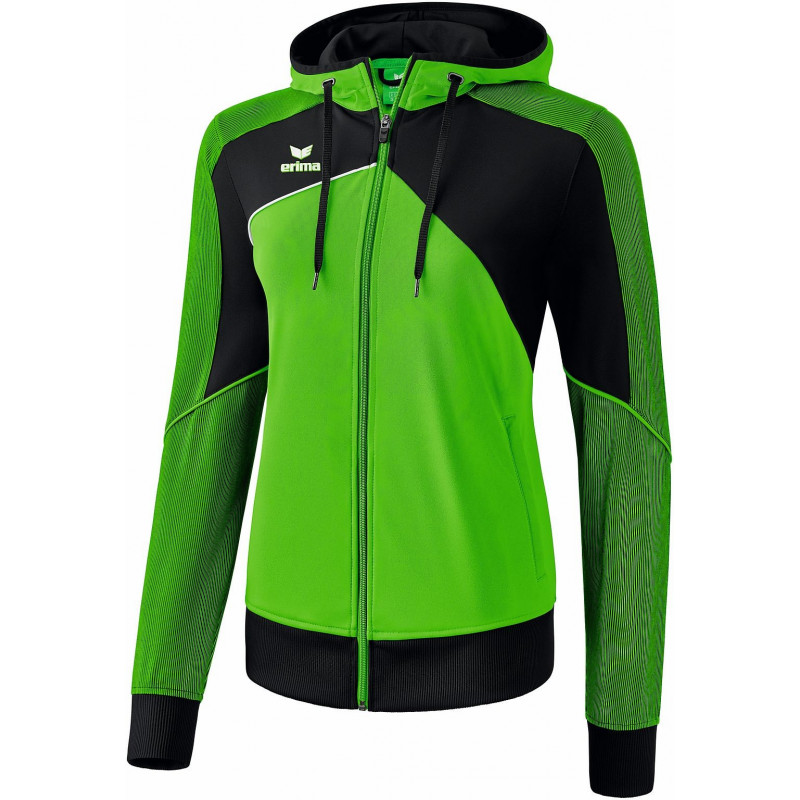 Erima Premium ONE 2.0 Damen Trainingsjacke mit Kaputze