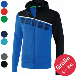 Erima 5-C Trainigsjacke mit Kapuze