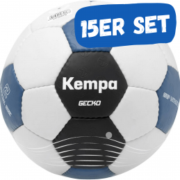 Kempa Gecko Handball Top-Spielball Trainingsball 15er-Set