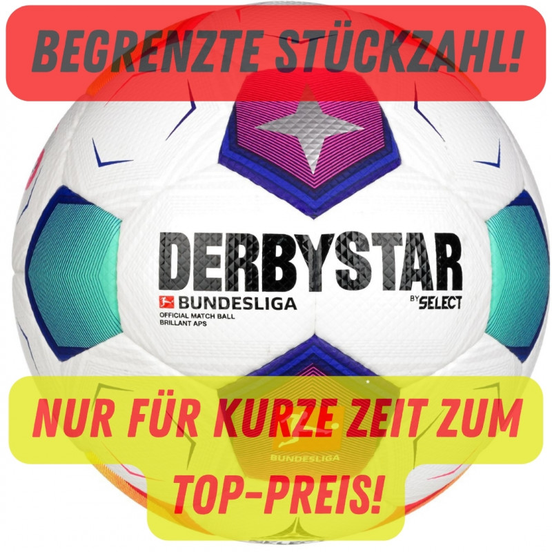 Derbystar BUNDESLIGA BRILLANT APS Spielball 1. Bundesliga 2023/24