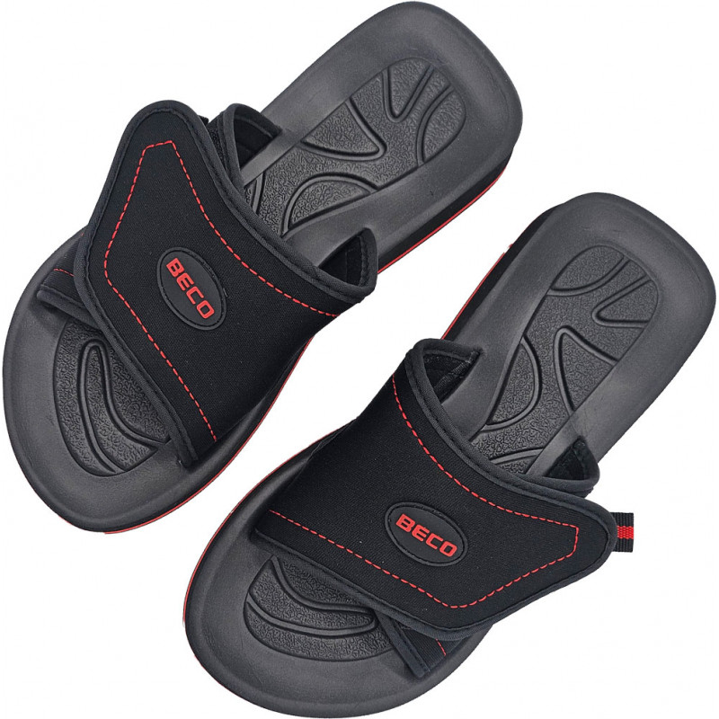 Beco Slipper Badeschuh Paar mit Klettverschluss