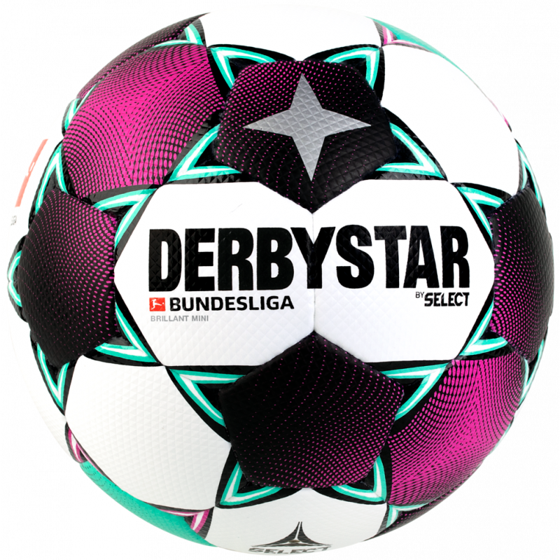 Derbystar Street Soccer Mini-Fussball in orange/gelb/schwarz 