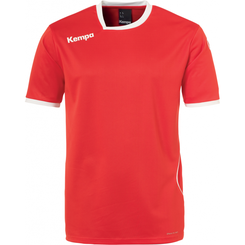 Kempa Curve Junior Trikot in rot/weiß