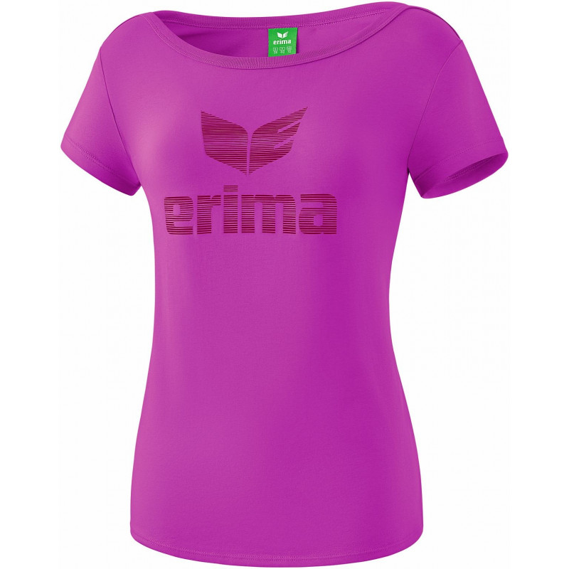 Erima Essential Mädchen T-Shirt in fuchsia/purple potion