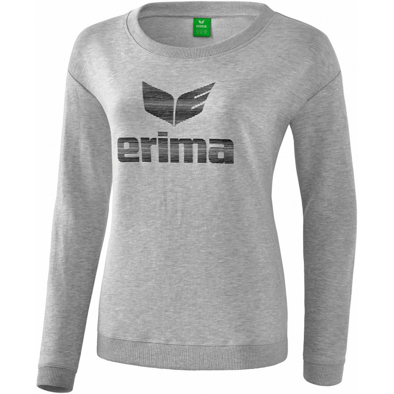 Erima Essential Damen Sweatshirt in peach/love rose