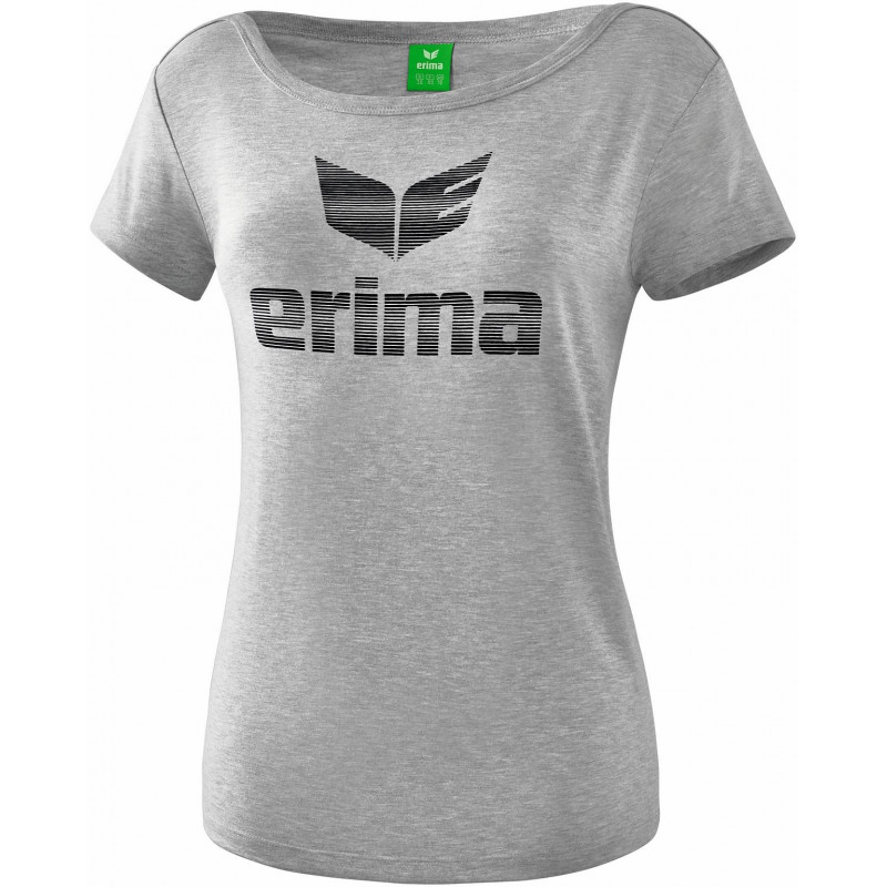 Erima Essential Damen T-Shirt in fuchsia/purple potion