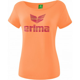 Erima Essential Mädchen T-Shirt in peach/love rose