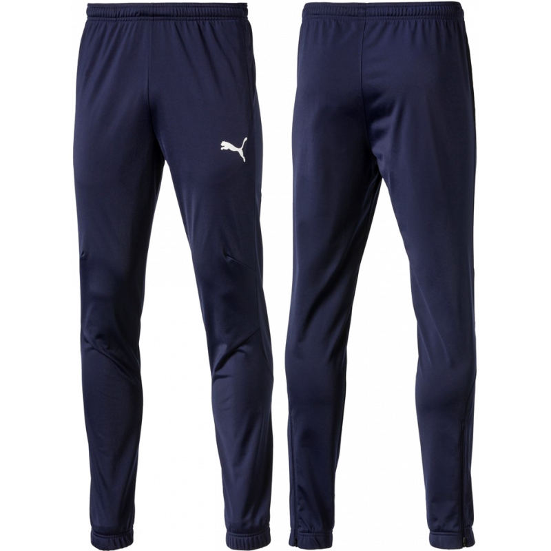 Puma Junior Liga Sideline Poly Pants Core Größe 116 Farben Allgemein navy | Trainingshosen