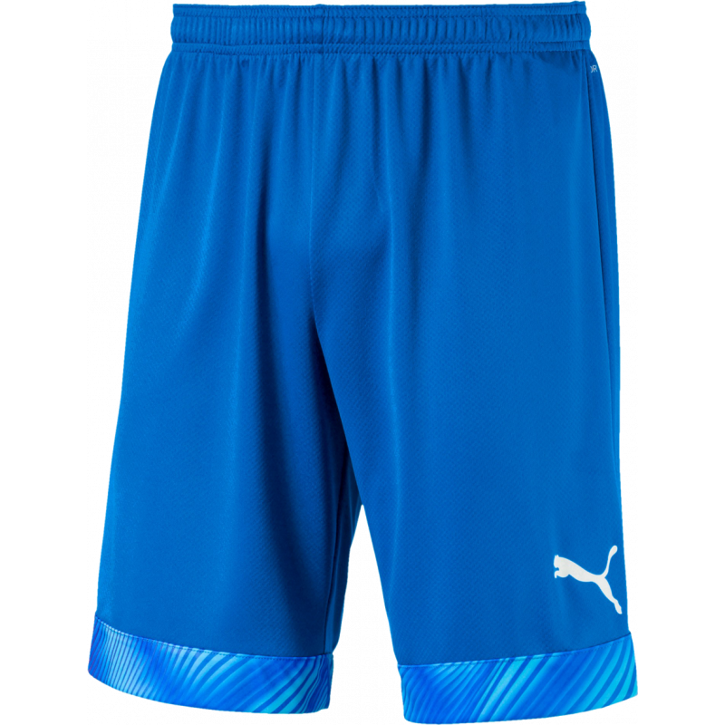 Puma Cup Junior Shorts Kurze blue Sporthose electric lemonade/white Größe Puma Farbe 116