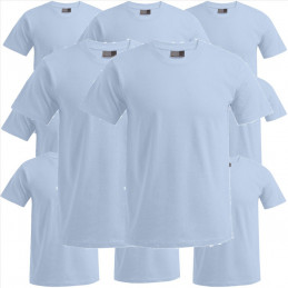 Promodoro Men`s Premium-T für Erwachsene 10er-Set in baby blue