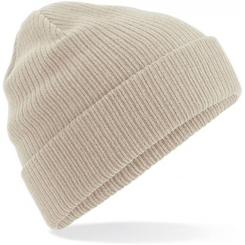 Beechfield Bio Strickmütze Wollmütze Beanie