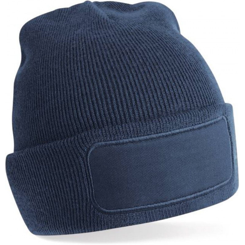 Beechfield Patch Beanie Wollmütze