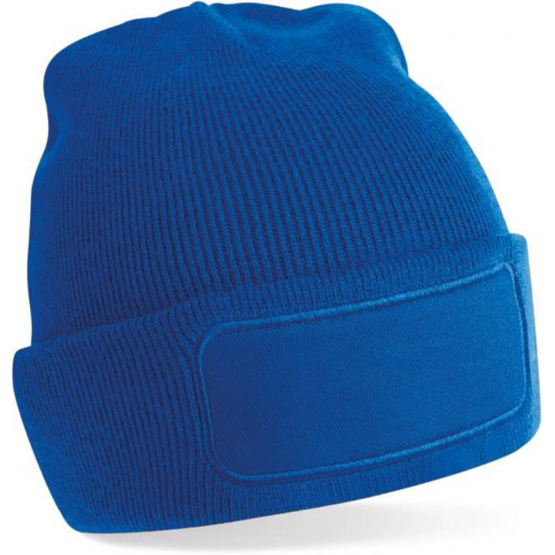 Beechfield Patch Beanie Wollmütze