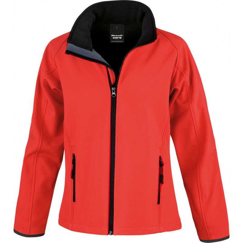 Result Damen 2-Lagen Softshell Jacke "Prinable"