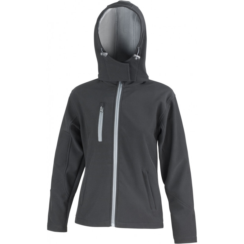 Result Ladies` TX Performance Hooded Soft Shell Jacket