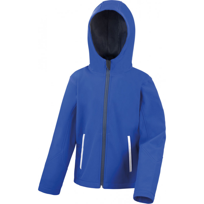 Result Junior Hooded Soft Shell Jacket