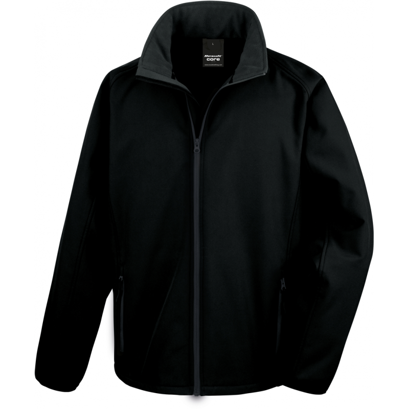 Result Herren 2-Lagen Softshell Jacke "Printable"