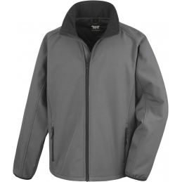 Result Herren 2-Lagen Softshell Jacke "Printable"