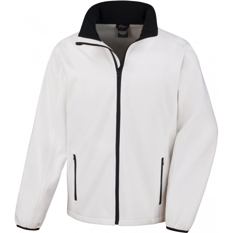 Result Herren 2-Lagen Softshell Jacke "Printable"