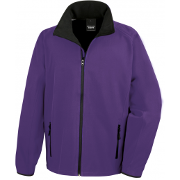 Result Herren 2-Lagen Softshell Jacke "Printable"