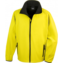 Result Herren 2-Lagen Softshell Jacke "Printable"