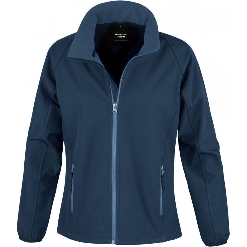 Result Damen 2-Lagen Softshell Jacke "Prinable"